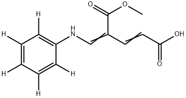 1185237-80-2 4-Anilinomethylenepentenedioic Acid-d5 5-Methyl Ester