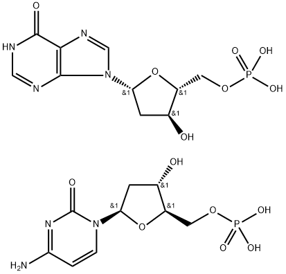 聚(脱氧肌苷-脱氧胞苷)酸钠盐(-20℃),118578-37-3,结构式