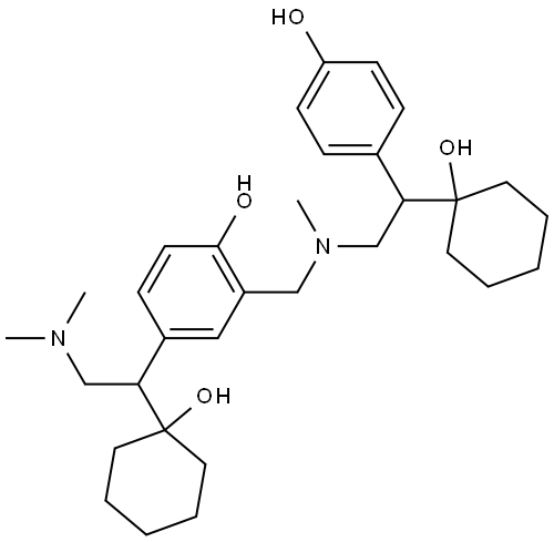 Venlafaxine N-Dimer 结构式