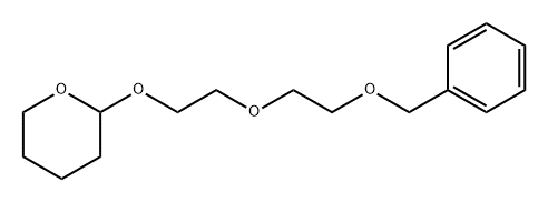 Benzyl-PEG2-THP Struktur