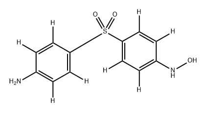 Dapsone Hydroxylamine-D8 (Major) Struktur