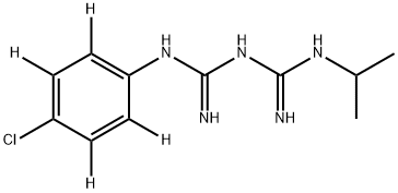 [2H4]-氯胍, 1189805-15-9, 结构式