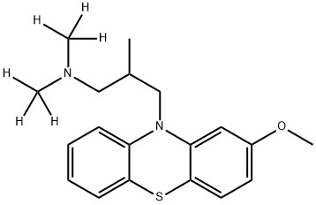 (±)-Methotrimeprazine (D6) Structure