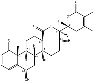 Withaphysalin E,118985-24-3,结构式