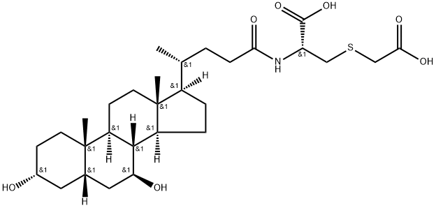 ursodeoxycholylcysteic acid Struktur