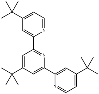 2,2':6',2''-Terpyridine, 4,4',4''-tris(1,1-dimethylethyl)-, radical ion(1-) Structure