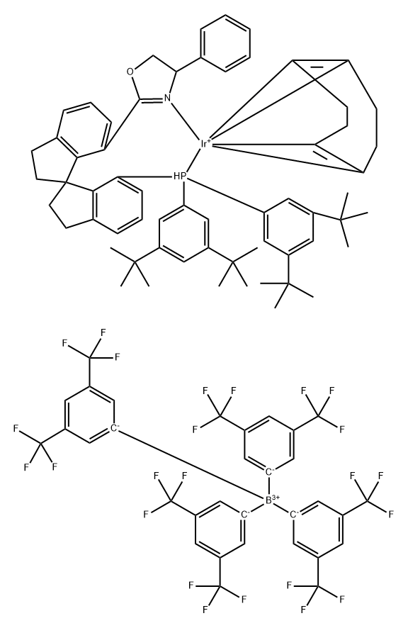 [((Sa,S))-DTB-Ph-SIPHOX)Ir(COD)]BArF|(4R)-2-[(1S)-7'-[双[3,5-二叔丁基苯基]膦-ΚP]-2,2',3,3'-四氢-1,1'-螺二[1H-茚]-7-基]-4,5-二氢-4-苄基恶唑-ΚN3][(1,2,5,6-Η)-1
