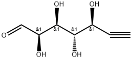 6,7-二脱氧-L-庚-6-炔阿卓糖 结构式