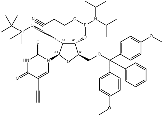 5-Ethynyl Uridine CEP Struktur