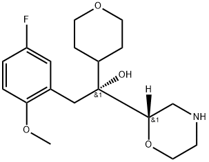 エディボキセチン 化学構造式