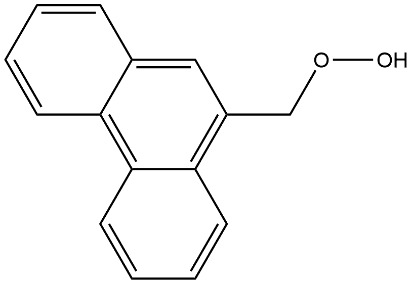 Hydroperoxide, 9-phenanthrenylmethyl (9CI)