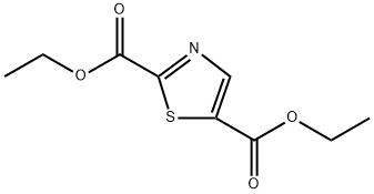 2,5-Diethyl 2,5-thiazoledicarboxylate Struktur