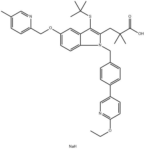 GSK2190915 (sodiuM salt) Structure