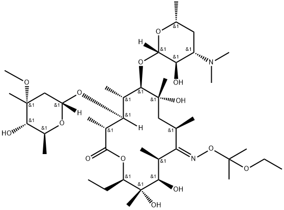 Oxacyclotetradecane Erythromycin Derivatives Structure