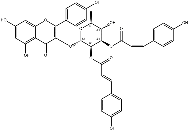 E,Z-Platanoside Structure