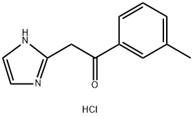 2-(1H-imidazol-2-yl)-1-(3-methylphenyl)ethan-1-one hydrochloride,1197539-31-3,结构式