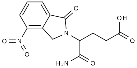 Lenalidomide Impurity 14 Struktur