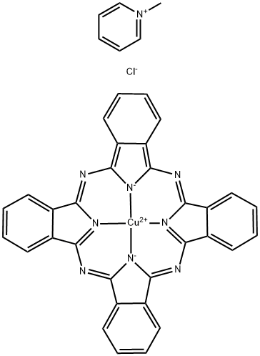 ALCIAN BLUE-TETRAKIS(METHYLPYRIDINIUM) C Structure