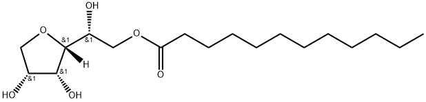 一缩甘露醇月桂酸酯, 120200-78-4, 结构式