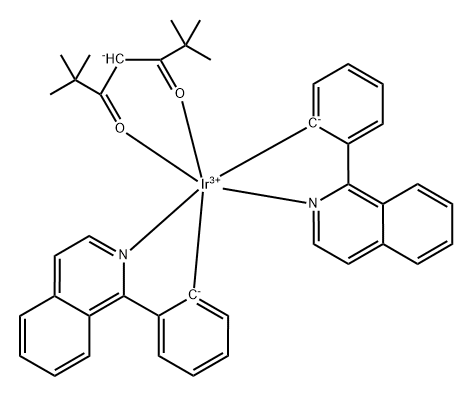 Bis(phenylisoquinoline)(2,2,6,6-tetramethylheptane-3,5-dionate)iridium(III)|IR(DPM)(PIQ)2
