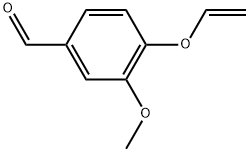 Benzaldehyde, 4-(ethenyloxy)-3-methoxy- Structure
