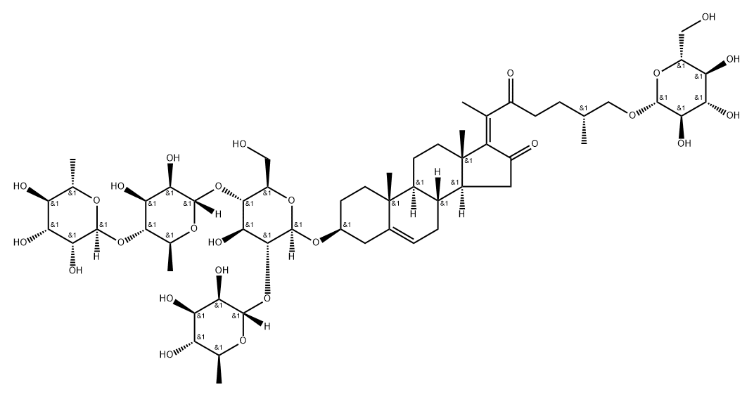 Parispseudoside C,1206707-59-6,结构式