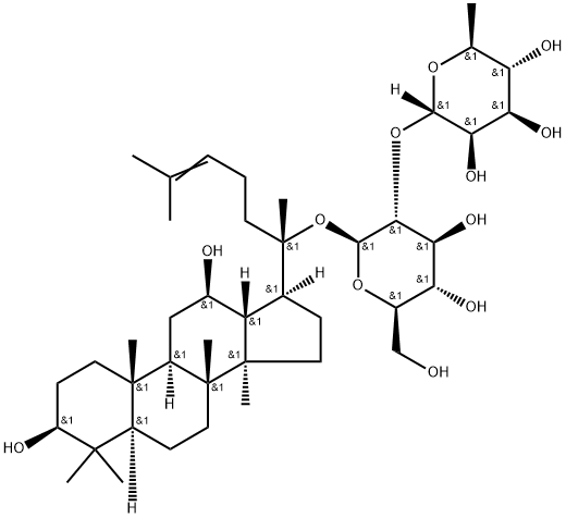ギノサポニンI 化学構造式