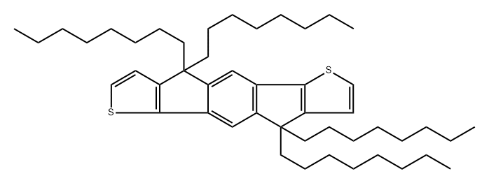 四辛基-引达省并二噻吩 结构式