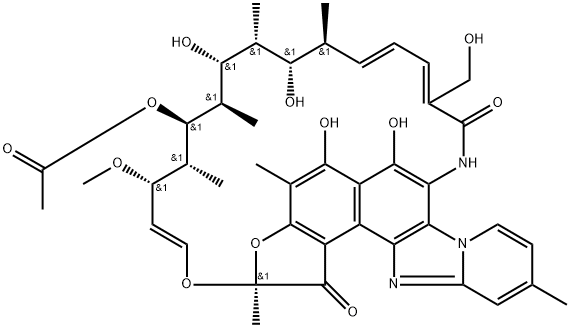 Rifaximin EP Impurity H, 1210022-90-4, 结构式