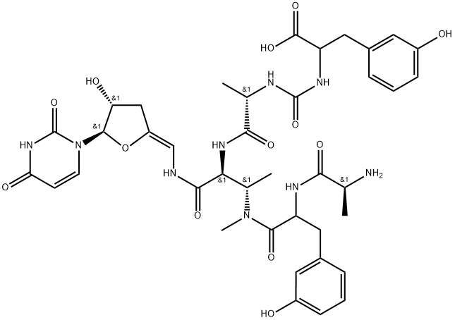 帕西达霉素3, 121280-49-7, 结构式