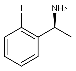 Benzenemethanamine, 2-iodo-α-methyl-, (αS)-,1212817-80-5,结构式