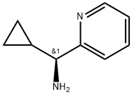 (S)-环丙基(吡啶-2-基)甲胺, 1213077-92-9, 结构式
