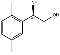 (2R)-2-amino-2-(5-fluoro-2-methylphenyl)ethanol Structure