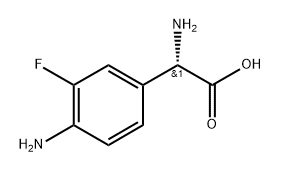 1213133-44-8 Benzeneacetic acid, α,4-diamino-3-fluoro-, (αS)-