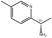 (1S)-1-(5-methylpyridin-2-yl)ethan-1-amine, 1213558-20-3, 结构式
