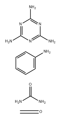 Urea, polymer with benzenamine, formaldehyde and 1,3,5-triazine-2,4,6-triamine, bisulfited|