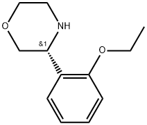 (R)-3-(2-ethoxyphenyl)morpholine Structure