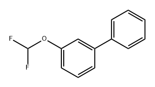 3-(Difluoromethoxy)-1,1'-biphenyl 结构式