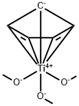 三甲氧基环戊二烯钛,12145-64-1,结构式