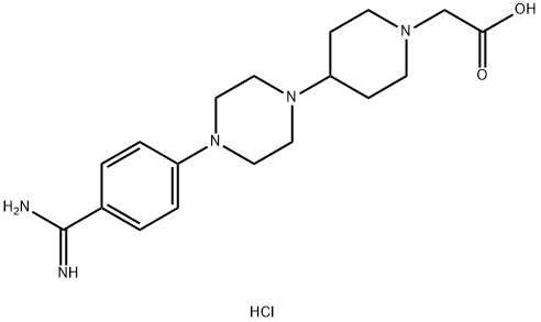 R 144053 trihydrochloride, 1215333-48-4, 结构式
