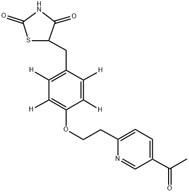 吡格列酮杂质 结构式