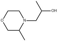 4-Morpholineethanol, α,3-dimethyl- Structure