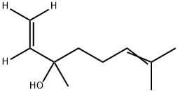 (±)-Linalool-d3 Struktur