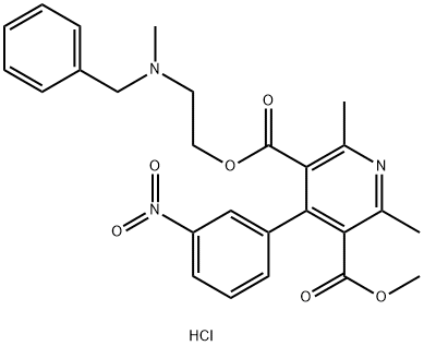 Dehydro Nicardipine HCl 化学構造式