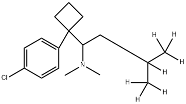 SIBUTRAMINE-D7 HCL Structure