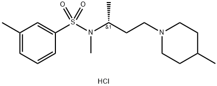 SB 258719 hydrochloride 化学構造式
