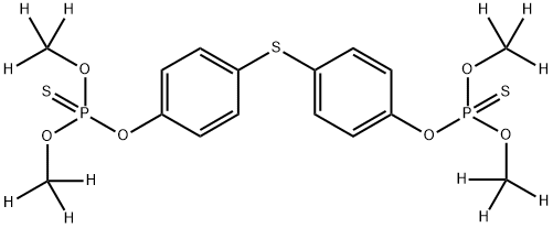 TEMEPHOS-D12 (O,O,O',O'-TETRAMETHYL-D12) Struktur