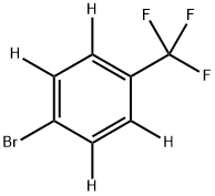 4‐ブロモ‐Α,Α,Α‐トリフルオロトルエン‐D4 化学構造式