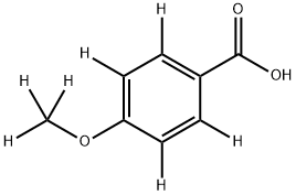 4-METHOXYBENZOIC-D7 ACID Structure