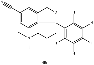 CitalopraM-d4 HydrobroMide Salt Structure
